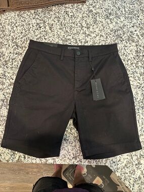 Monfrere Black Chino Shorts
